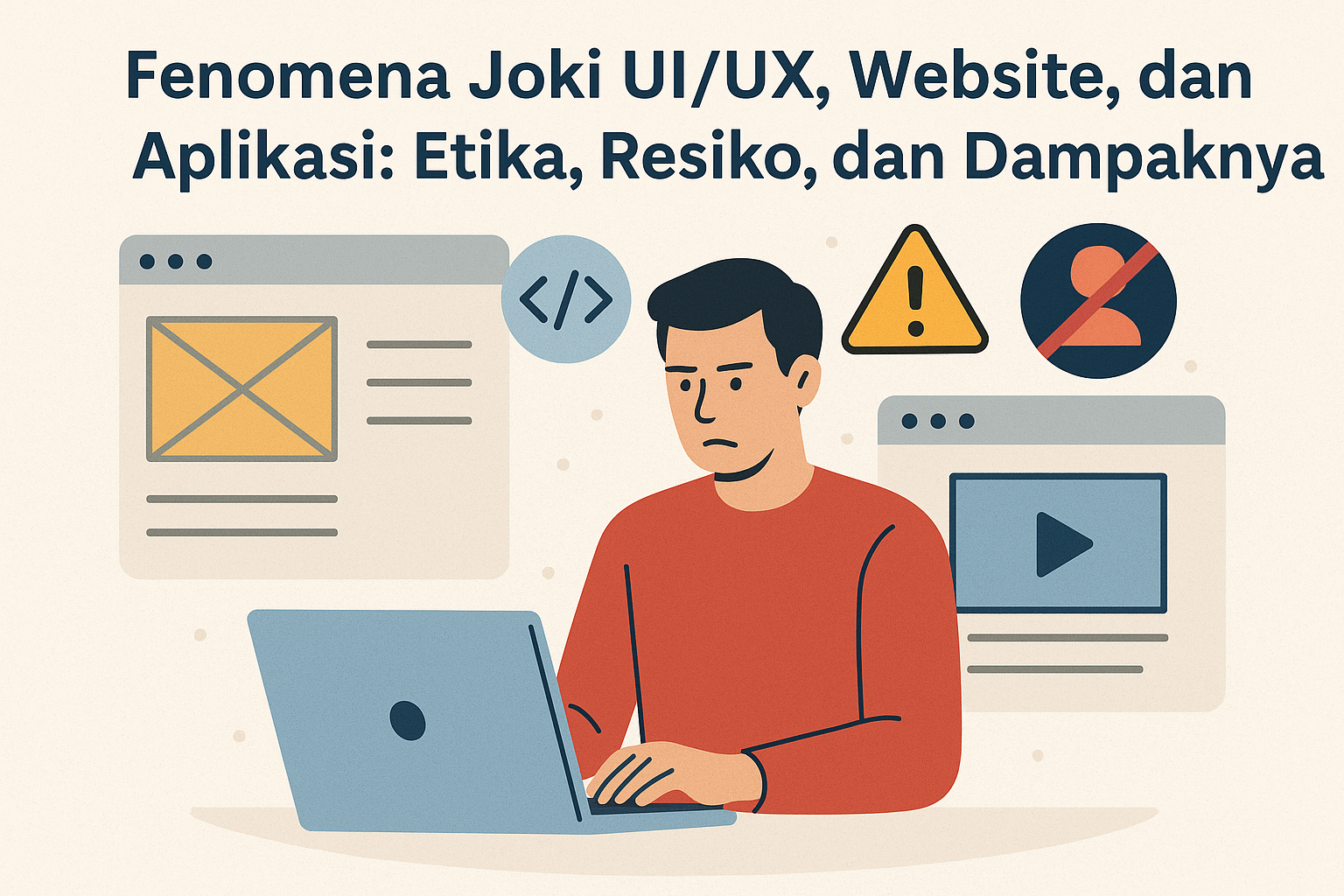 Fenomena Joki UI/UX, Website, dan Aplikasi: Etika, Resiko, dan Dampaknya