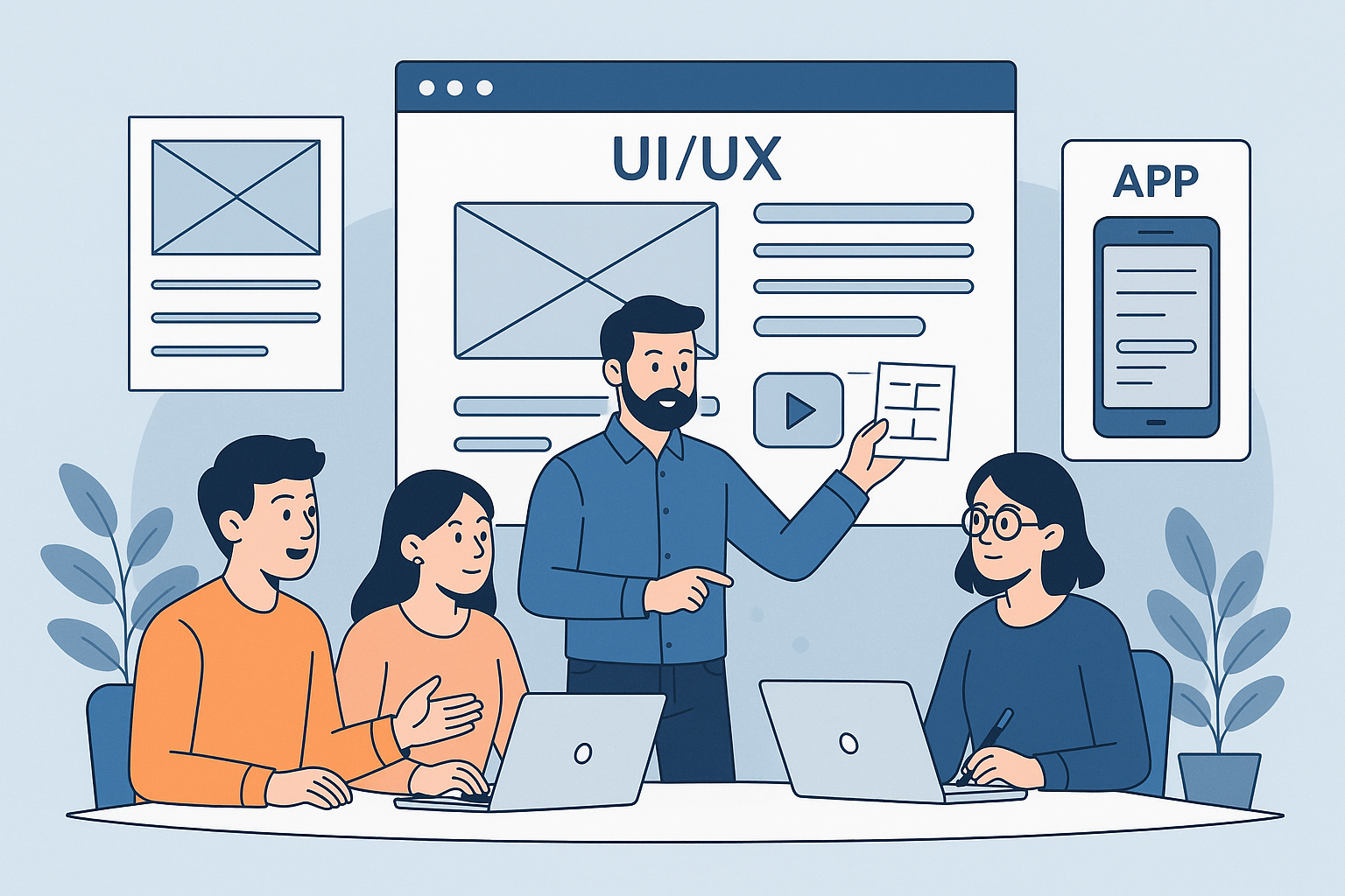 Kolaborasi Tim dalam Desain UI/UX, Website, dan Aplikasi: Kunci Menuju Solusi Digital yang Sukses