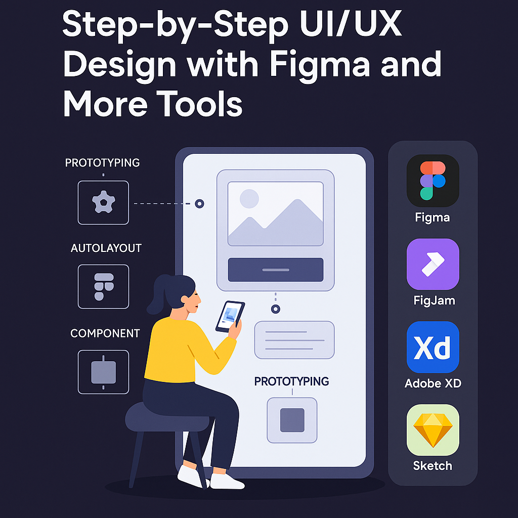 Tutorial UI/UX: Penggunaan Figma & Tools Desain Lainnya