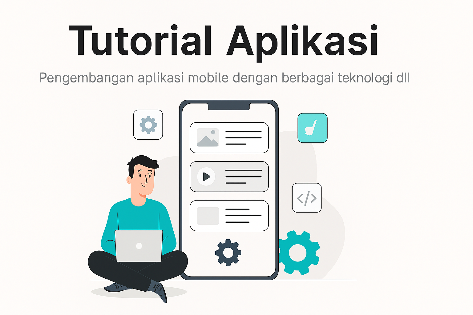 Tutorial Aplikasi: Pengembangan Aplikasi Mobile dengan Berbagai Teknologi