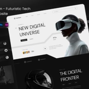 NeoVision - Futuristic Tech & VR Website