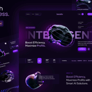 Boostiv - AI Business Technology Website