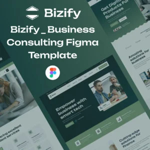Bizify - Business Consulting Figma Template