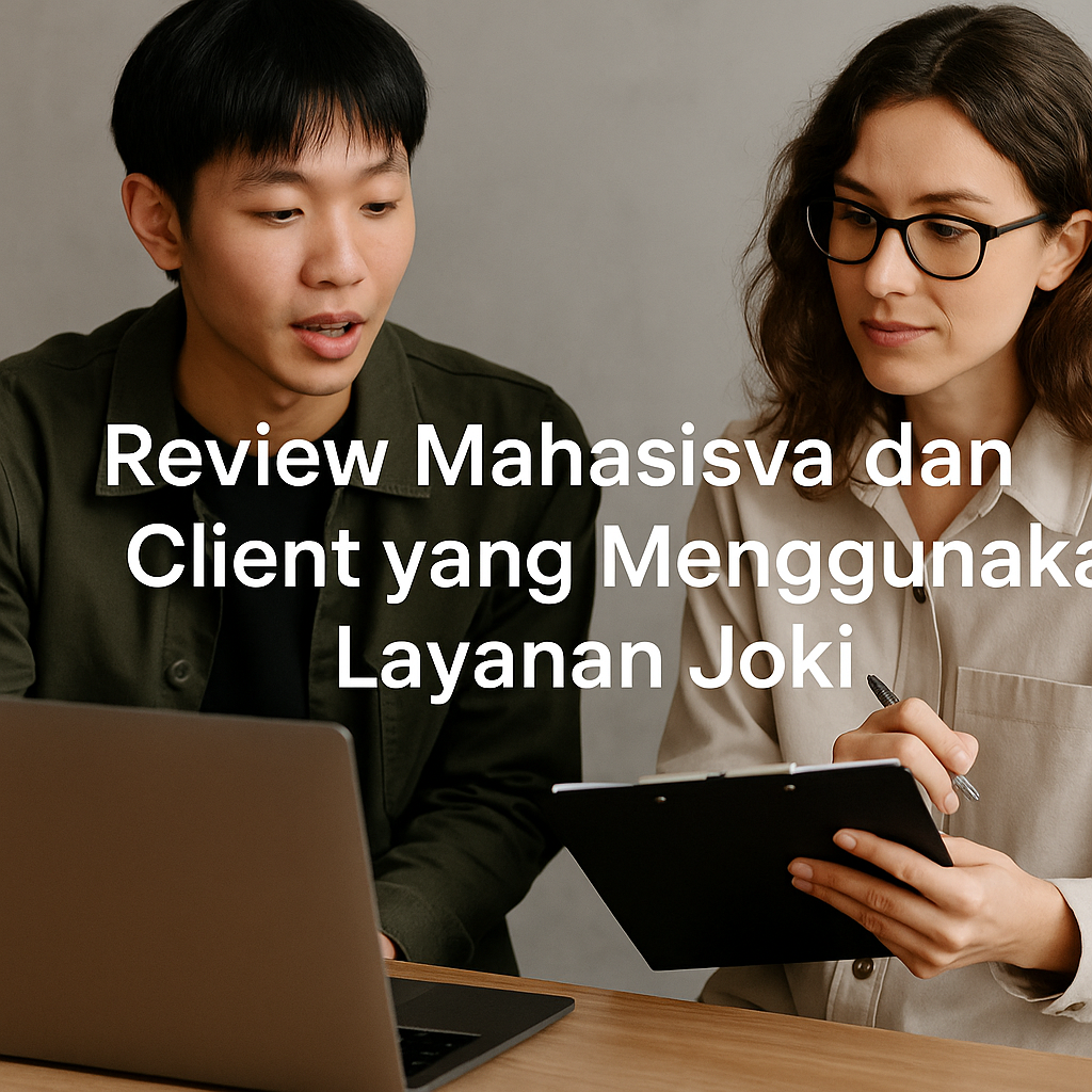 Review Mahasiswa dan Client terhadap Layanan Joki: Realita, Kepuasan, dan Etika